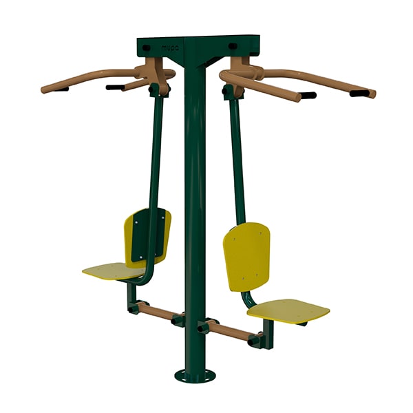 EJERCITADOR DOBLE PARA ESPALDA ISE 001 D